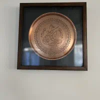 ساعت تابلو فرش و وان یکاد تابلو مسی|ساعت دیواری و تزئینی|تبریز, |دیوار