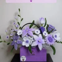 گل های ماندگار و مخملی پیپ پاک کن|گل مصنوعی|تهران, شهرک پاسداران|دیوار