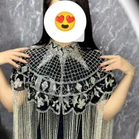 رودوشی و شنل سنگ کاری شده