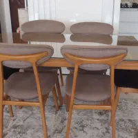 میز غذا خوری شش نفره