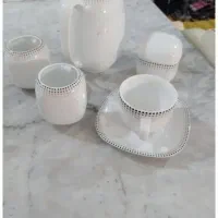 سرویس چای خوری ۱۲ نفره چینی زرین