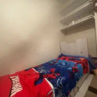 تخت کودک و نوجوان  با روتختی مرد عنکبوتی