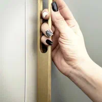 دستگیره کد s240 رنگ مشکی طلایی دستگیره کمددیواری|مصالح و تجهیزات ساختمان|تهران, شیخ هادی|دیوار