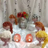 سفره عقد اینه کاری سنتی