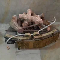 لوازم شومینه کامل