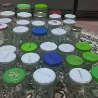 ظرف شیشه ای بزرگ و متوسط و کوچک