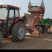 جمع کردن سنگ زمین با دستگاه سنگ جمع کن