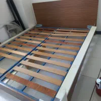 یک عدد تخت دو نفره تمام ام دی اف برند ارژن
