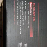 کارت گرافیک GT 1030 2G|قطعات و لوازم جانبی رایانه|رباط‌کریم, رباط‌کریم|دیوار