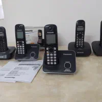 گوشی بیسیم پاناسونیک اصل تلفن ثابت رومیزی بی سیم|تلفن رومیزی|تهران, نازی‌آباد|دیوار