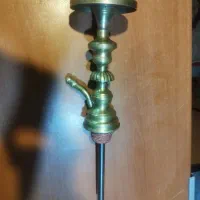 تنه قلیان برنجی قدیمی