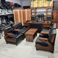 میز مدیریت سلنا میز کنفرانس مبلمان اداری میز کارمن