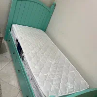 تخت یکنفره با تشک|تخت و سرویس خواب|تهران, سلیمانی|دیوار