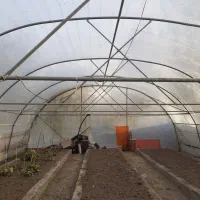 لوله کامل ۳۰۰متر گلخانه با پلاستیک سالم|مصالح و تجهیزات ساختمان|سرعین, |دیوار