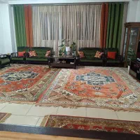 جفت ۹ متری ماشینی و قالیچه ها ست