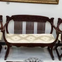 مبلمان ۷ نفره تمام چوب|مبلمان خانگی و میز عسلی|تهران, شهرآرا|دیوار