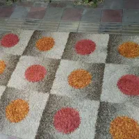 قالیچه فانتزی طرح ماکارونی شیش متری