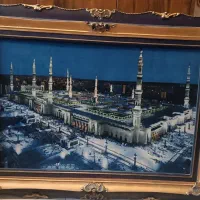 تابلو فرش مدینه 61*89 چله نخ
