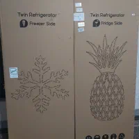 یک عدد تمام یخچال و یک عدد تمام فریزر