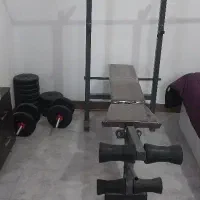 میز ۵ کاره بدنسازی و دمبل و هالتر