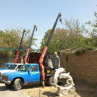 جرثقیل نیسان جرثقیل تمام شهر با سبد بالا بر