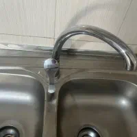 فروش یکسری لوازم خانگی سینک شیرآب گازصفحه ای فرگاز