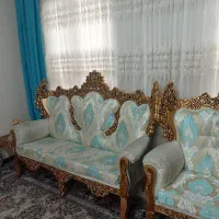 مبل ۷ نفره با فوم سرد|مبلمان خانگی و میز عسلی|تهران, شهرک شریفی|دیوار