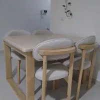 میز ناهار خوری مینیمال ۴ نفره