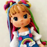 عروسک بافتنی لیف اسکاج عروسکبافی
