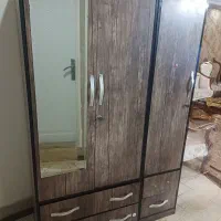 کمد لباس دو تیکه آینه دار