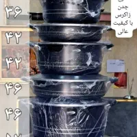 قابلمه و تابه سایز ۱۴ تا۵۲ مناسب ۱تا ۴۵ نفر