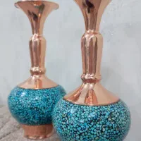 گلدان فیروزه کوبی