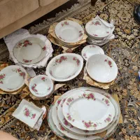 چینی قدیمی،شیشه ای،کاسه ،گلدان،استکان|ظروف سرو و پذیرایی|اصفهان, کارلادان|دیوار