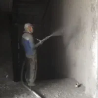 سیمانکاری با دستگاه شاتکریت