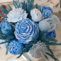 باکس شمع و گل