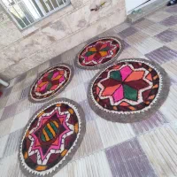 نمد های سنتی گرد قطر۱۲۰|گلیم، جاجیم، گبه|یاسوج, |دیوار