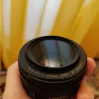 لنز ۵۰ فیکس کانن|دوربین عکاسی و فیلم‌برداری|سنندج, |دیوار