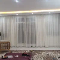 پرده حریر خارجی و زیر پرده و دستک