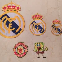 پچ حرارتی رئال و منچستر و اسپایدرمن و مک کویین