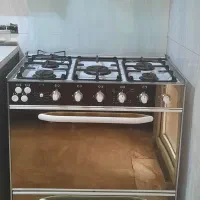 گاز فر دار پنج شعله ایتالیایی مونارک ، فروش فوری