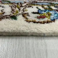 فرش دستبافت کاشان گل ابریشم شور نرفته نو|فرش|تهران, مختاری|دیوار