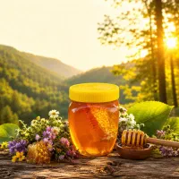 * طبیعت بکر جنگل و کوهستان گیلان در یک قاشق عسل *