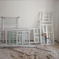درب پنجره های کارکرده آهنی ، چوبی و آلومینیومی|مصالح و تجهیزات ساختمان|کوهدشت, |دیوار