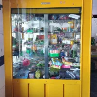 یخچال و ویترین|فروشگاه و مغازه|صحنه, |دیوار