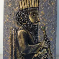نقاشی برجسته کورش بزرگ