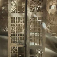 درب قدیمی|کلکسیون اشیاء عتیقه|یزد, |دیوار