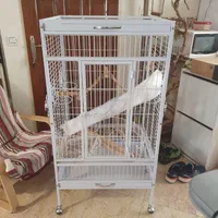 قفس پرنده بزرگ طوطی کاسکویی در حد نو