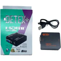 تبدیل پاور دار Detex VGA HDMI