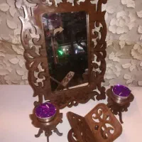 آینه شمعدان و رحل قرآن