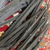 چوب لباسی پلاستیکی مشکی محکم